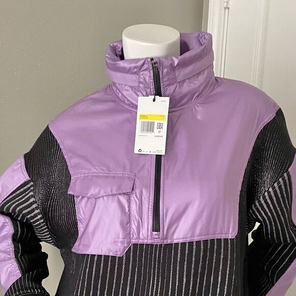 Nike City Ready 1/4 Zip Oversized Fit Purple Training Jacket Women’s Sz Small - Picture 2 of 14